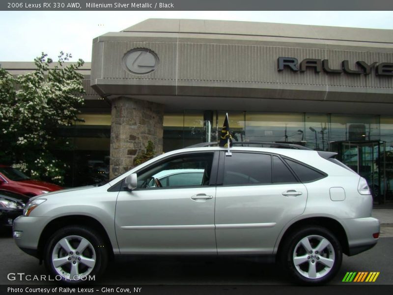 Millenium Silver Metallic / Black 2006 Lexus RX 330 AWD