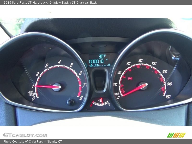 Shadow Black / ST Charcoal Black 2016 Ford Fiesta ST Hatchback