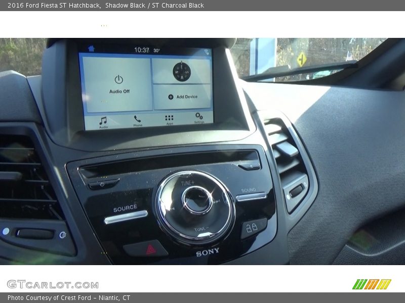Shadow Black / ST Charcoal Black 2016 Ford Fiesta ST Hatchback