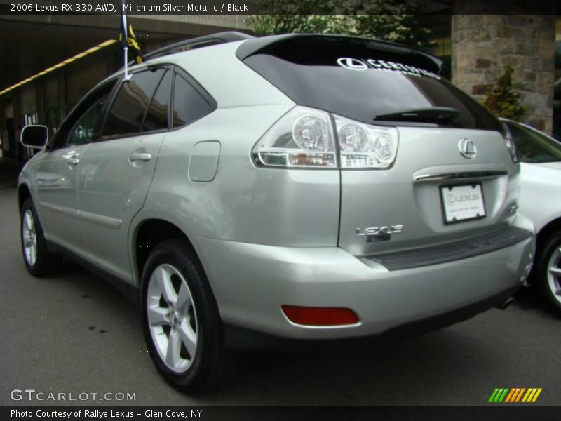 Millenium Silver Metallic / Black 2006 Lexus RX 330 AWD