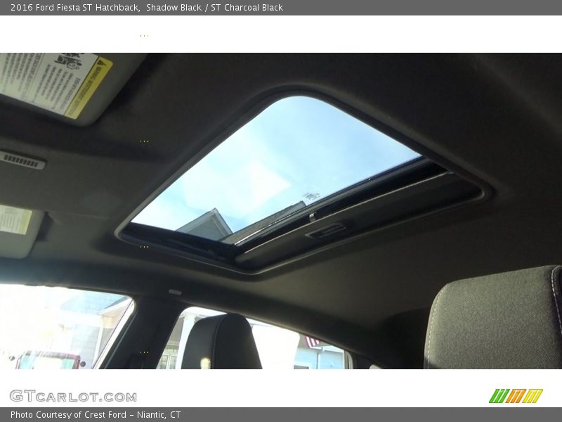 Shadow Black / ST Charcoal Black 2016 Ford Fiesta ST Hatchback