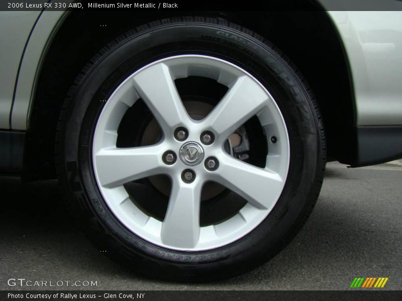 Millenium Silver Metallic / Black 2006 Lexus RX 330 AWD