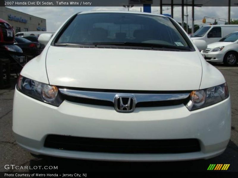 Taffeta White / Ivory 2007 Honda Civic EX Sedan