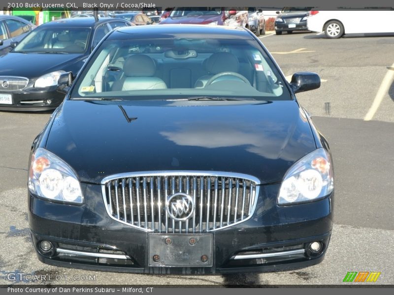 Black Onyx / Cocoa/Shale 2010 Buick Lucerne CXL