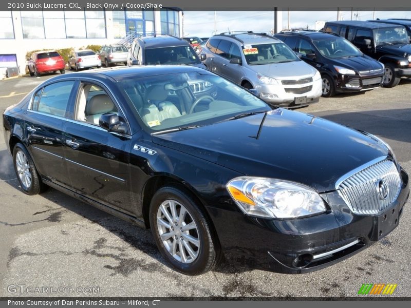 Black Onyx / Cocoa/Shale 2010 Buick Lucerne CXL