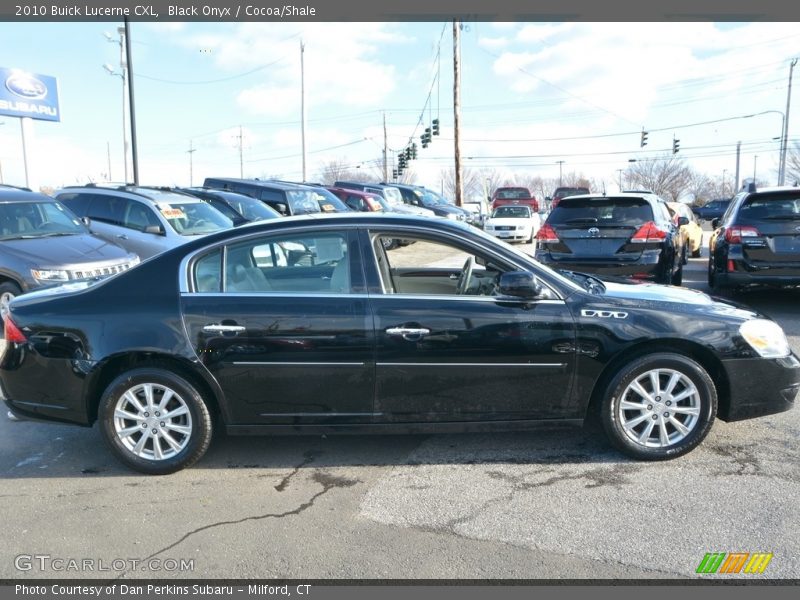 Black Onyx / Cocoa/Shale 2010 Buick Lucerne CXL