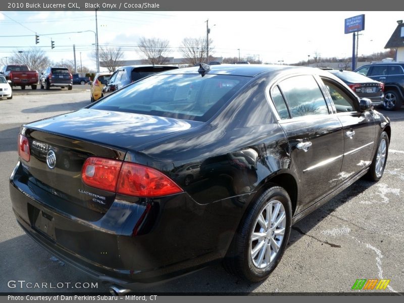 Black Onyx / Cocoa/Shale 2010 Buick Lucerne CXL