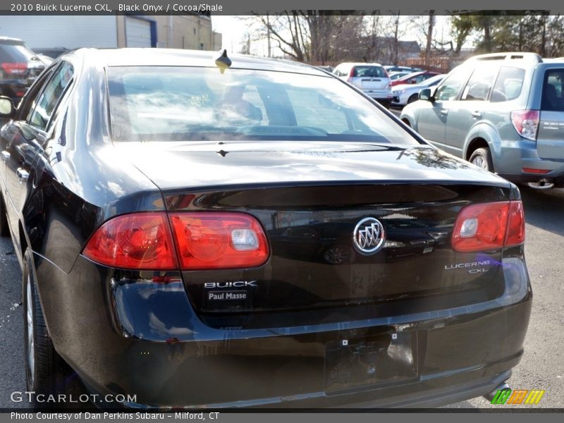 Black Onyx / Cocoa/Shale 2010 Buick Lucerne CXL