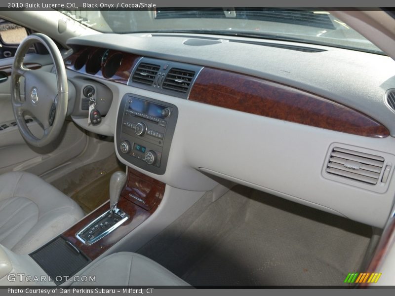 Black Onyx / Cocoa/Shale 2010 Buick Lucerne CXL