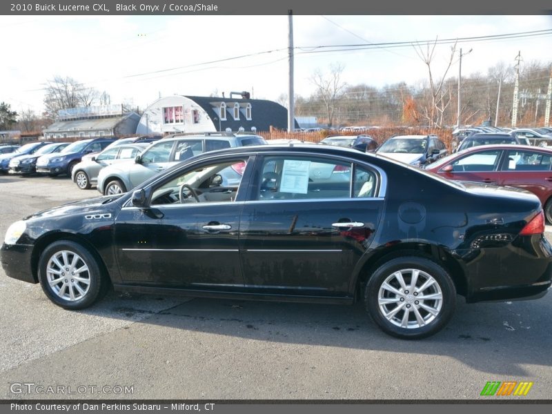 Black Onyx / Cocoa/Shale 2010 Buick Lucerne CXL