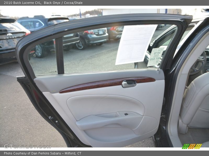 Black Onyx / Cocoa/Shale 2010 Buick Lucerne CXL