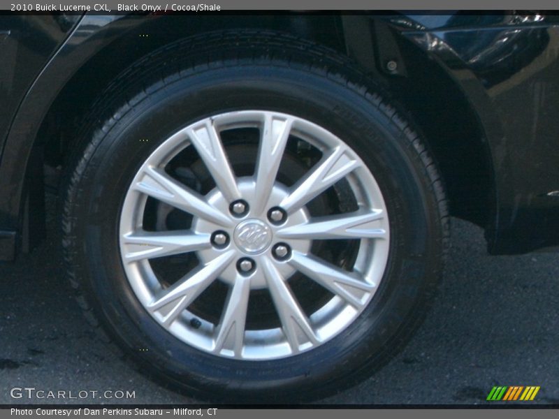 Black Onyx / Cocoa/Shale 2010 Buick Lucerne CXL