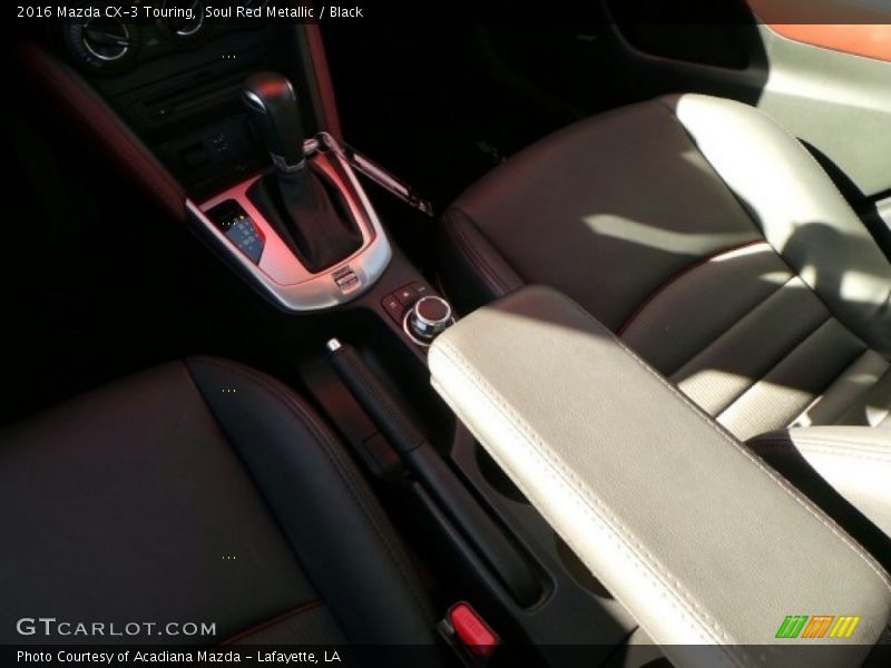 Soul Red Metallic / Black 2016 Mazda CX-3 Touring