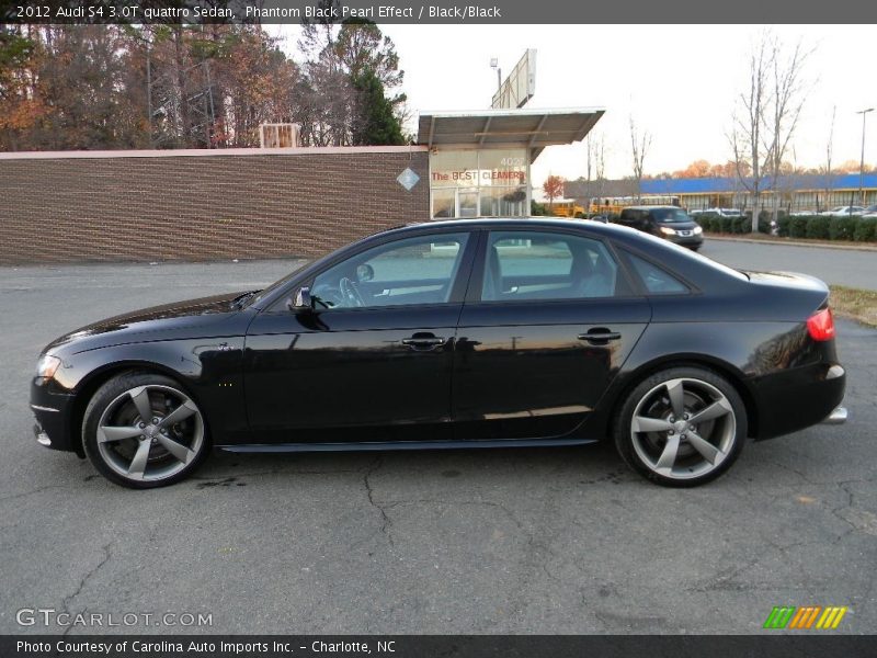  2012 S4 3.0T quattro Sedan Phantom Black Pearl Effect