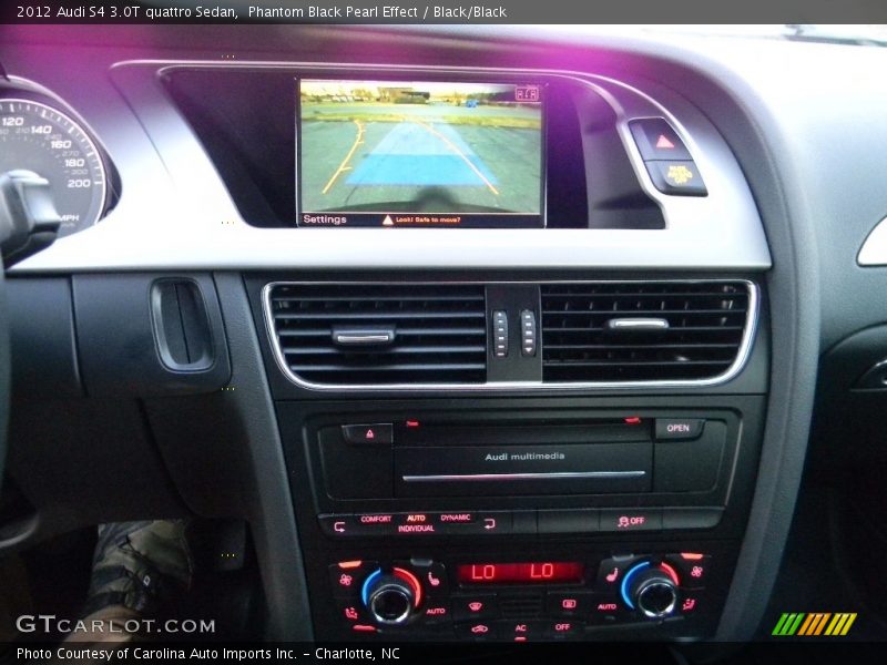 Phantom Black Pearl Effect / Black/Black 2012 Audi S4 3.0T quattro Sedan