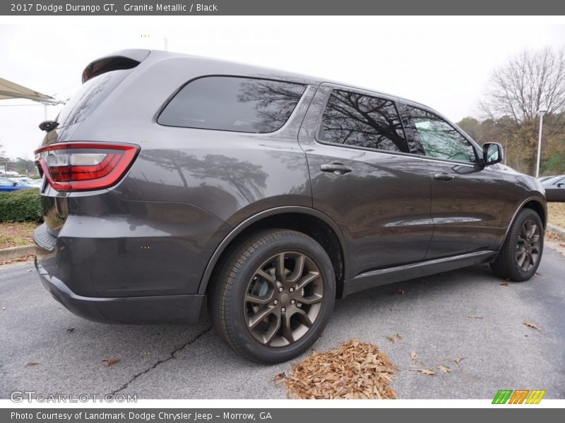 Granite Metallic / Black 2017 Dodge Durango GT