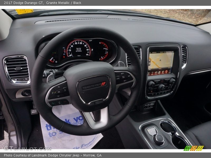 Dashboard of 2017 Durango GT
