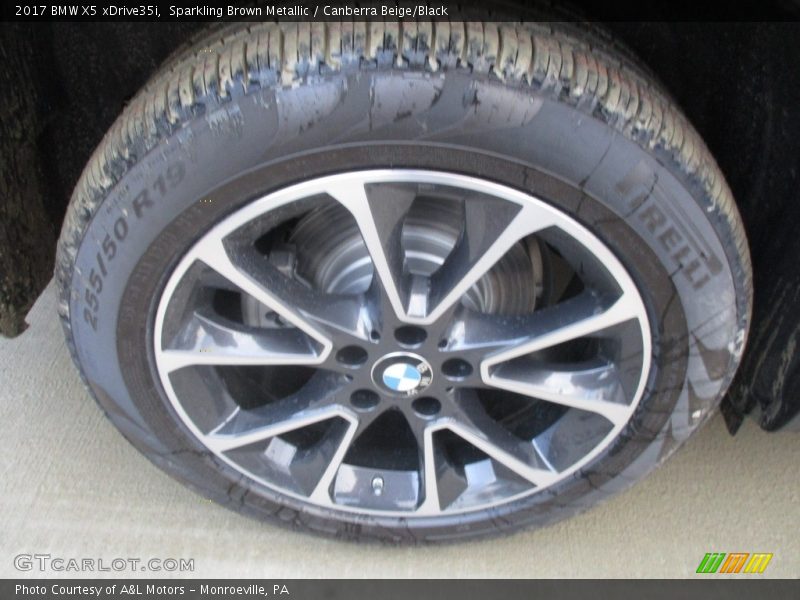 Sparkling Brown Metallic / Canberra Beige/Black 2017 BMW X5 xDrive35i