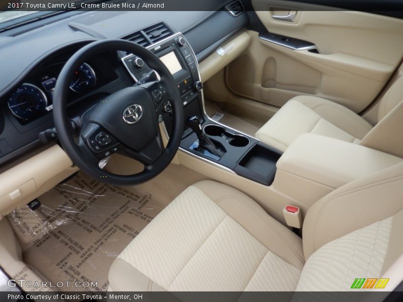 Creme Brulee Mica / Almond 2017 Toyota Camry LE