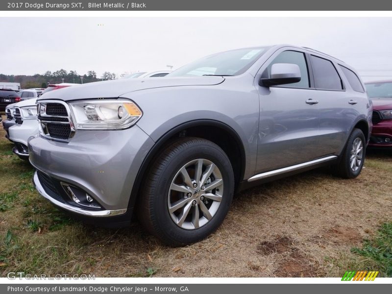 Billet Metallic / Black 2017 Dodge Durango SXT