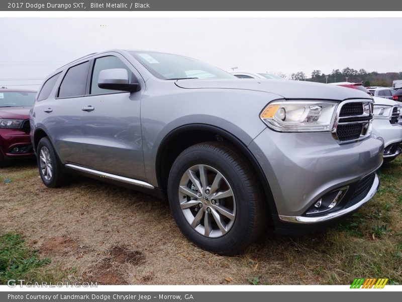 Billet Metallic / Black 2017 Dodge Durango SXT