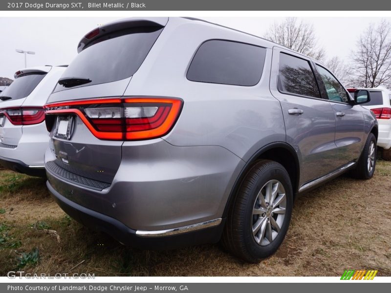 Billet Metallic / Black 2017 Dodge Durango SXT