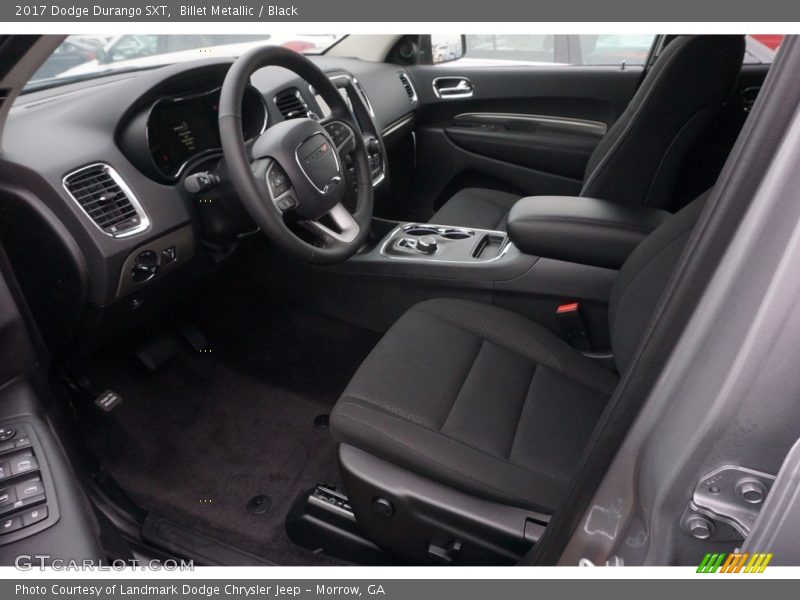 Billet Metallic / Black 2017 Dodge Durango SXT