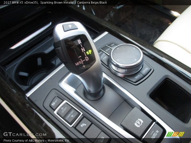 Sparkling Brown Metallic / Canberra Beige/Black 2017 BMW X5 xDrive35i