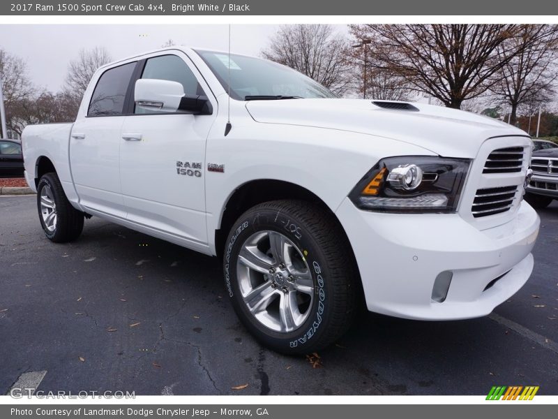 Front 3/4 View of 2017 1500 Sport Crew Cab 4x4