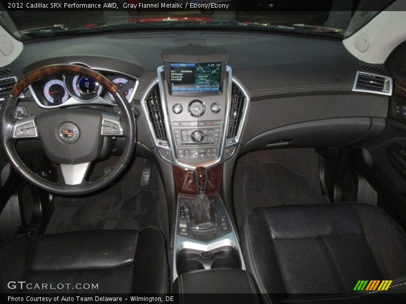 Gray Flannel Metallic / Ebony/Ebony 2012 Cadillac SRX Performance AWD