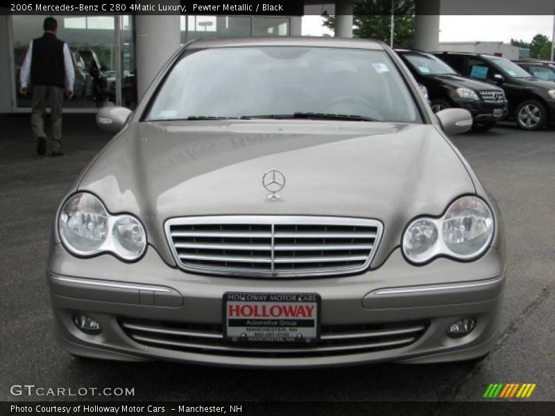 Pewter Metallic / Black 2006 Mercedes-Benz C 280 4Matic Luxury