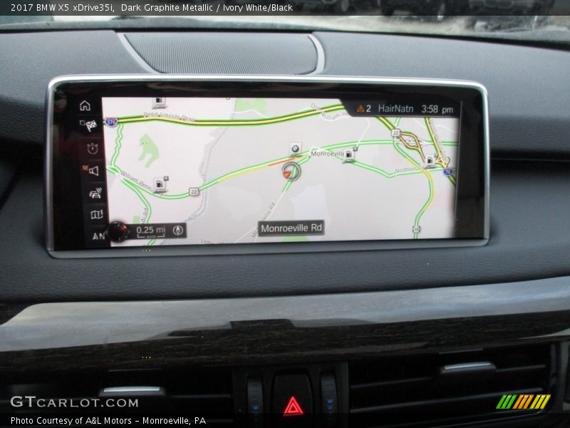 Navigation of 2017 X5 xDrive35i