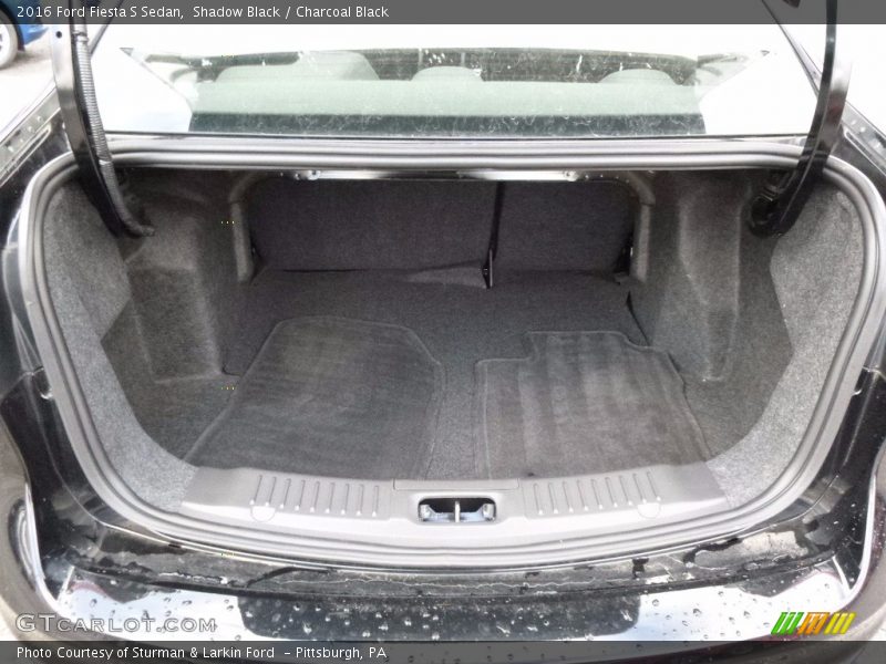 Shadow Black / Charcoal Black 2016 Ford Fiesta S Sedan