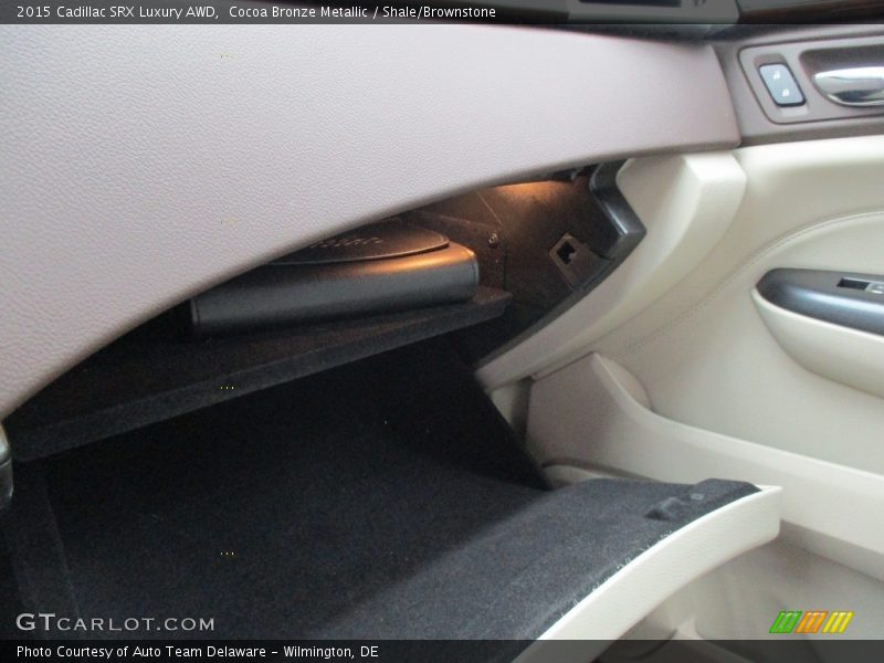 Cocoa Bronze Metallic / Shale/Brownstone 2015 Cadillac SRX Luxury AWD