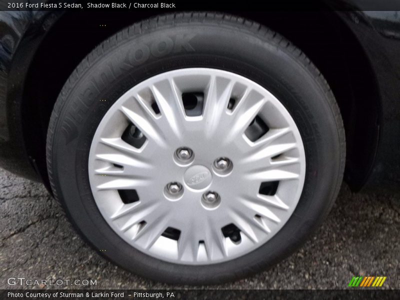 Shadow Black / Charcoal Black 2016 Ford Fiesta S Sedan