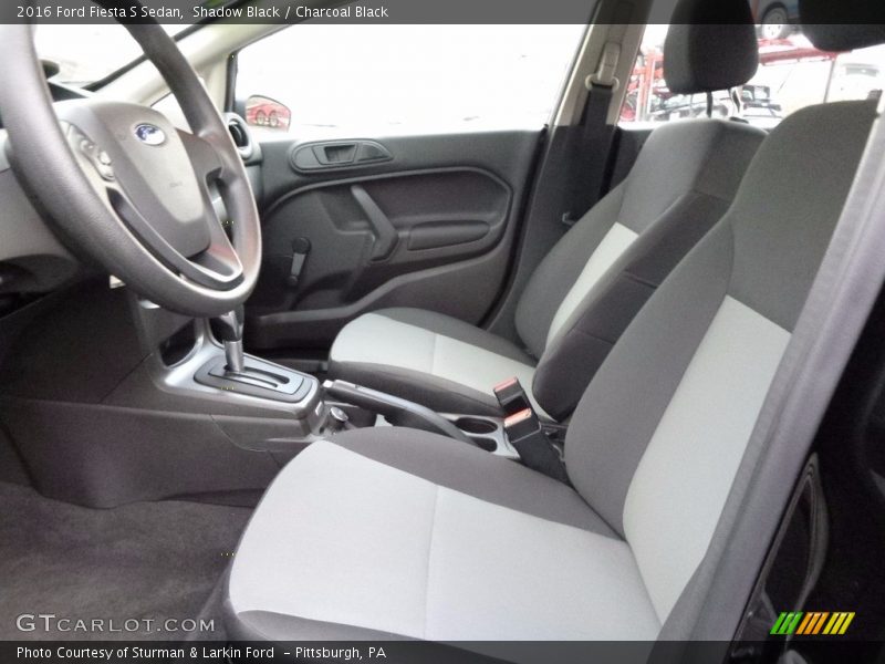 Shadow Black / Charcoal Black 2016 Ford Fiesta S Sedan