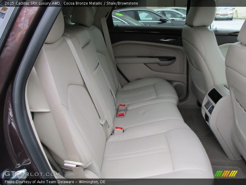 Cocoa Bronze Metallic / Shale/Brownstone 2015 Cadillac SRX Luxury AWD
