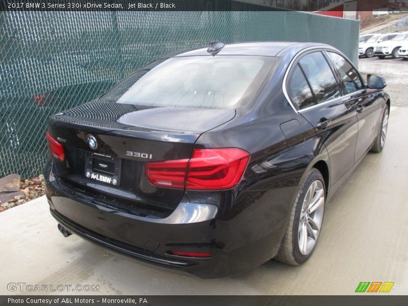 Jet Black / Black 2017 BMW 3 Series 330i xDrive Sedan