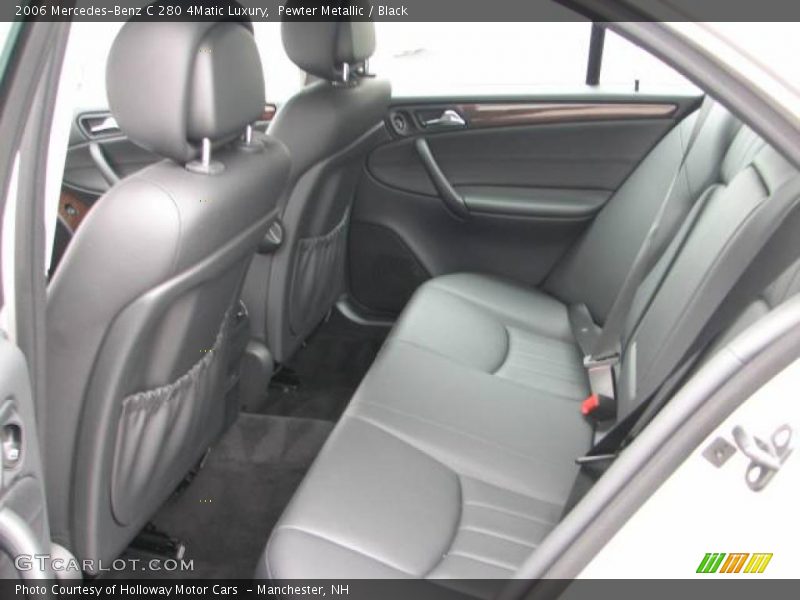 Pewter Metallic / Black 2006 Mercedes-Benz C 280 4Matic Luxury