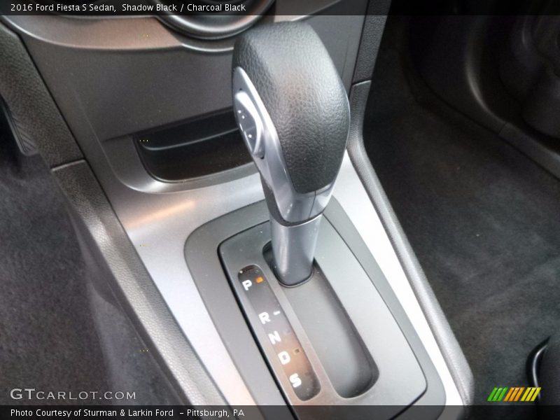 Shadow Black / Charcoal Black 2016 Ford Fiesta S Sedan