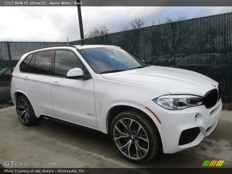 Front 3/4 View of 2017 X5 xDrive35i