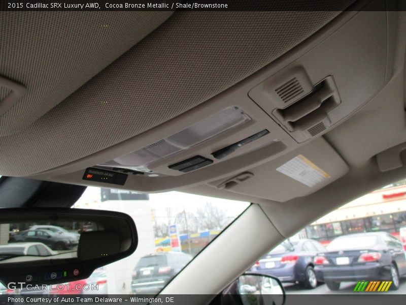 Cocoa Bronze Metallic / Shale/Brownstone 2015 Cadillac SRX Luxury AWD