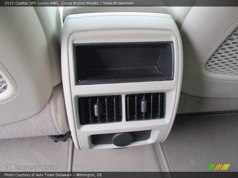 Cocoa Bronze Metallic / Shale/Brownstone 2015 Cadillac SRX Luxury AWD