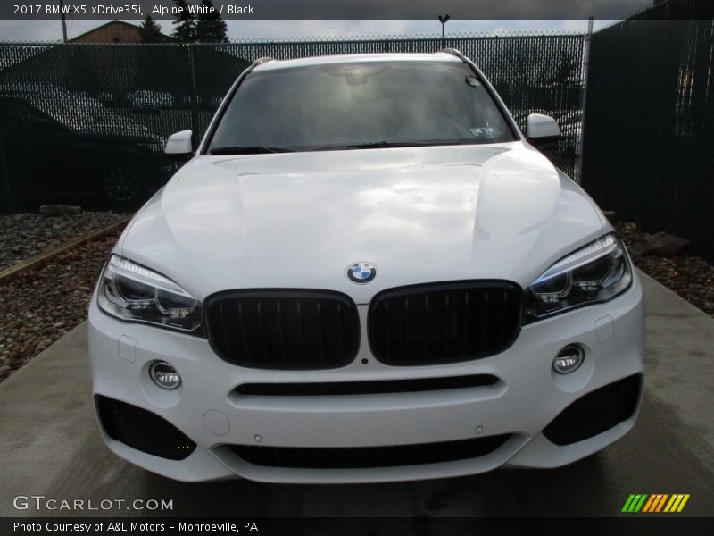 Alpine White / Black 2017 BMW X5 xDrive35i