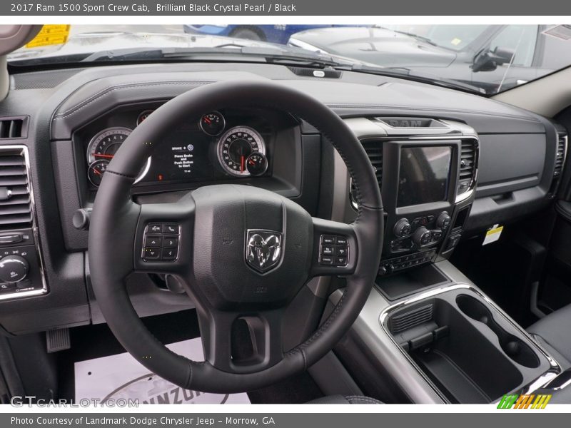 Dashboard of 2017 1500 Sport Crew Cab