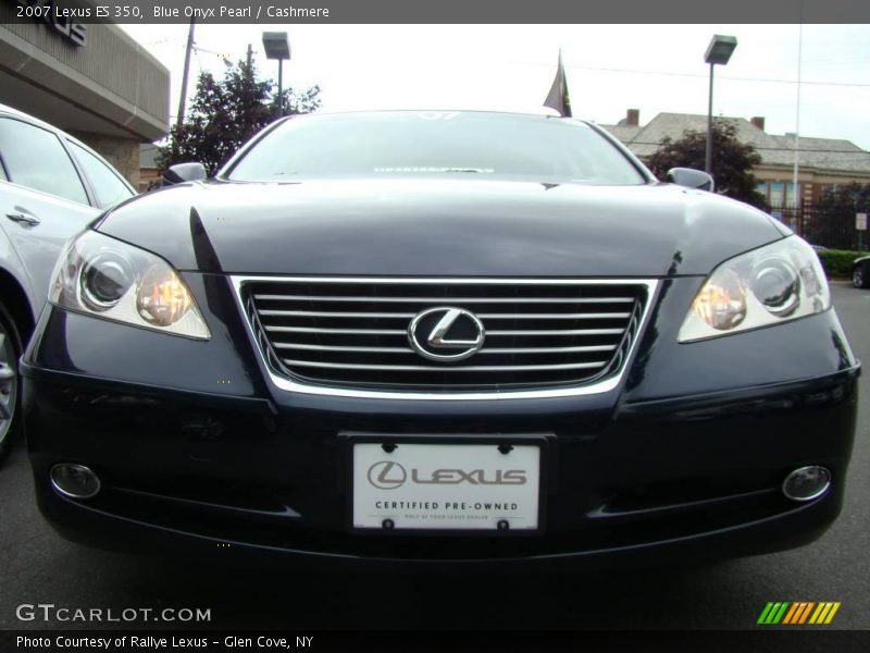 Blue Onyx Pearl / Cashmere 2007 Lexus ES 350