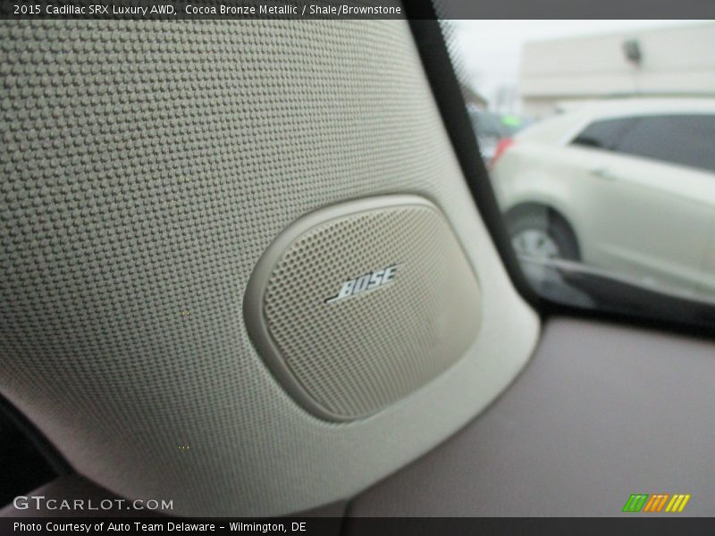 Cocoa Bronze Metallic / Shale/Brownstone 2015 Cadillac SRX Luxury AWD
