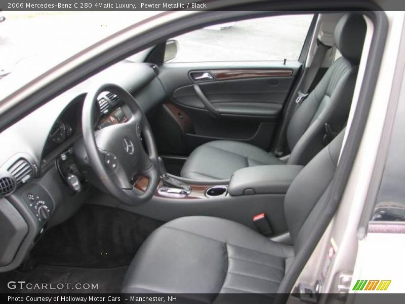 Pewter Metallic / Black 2006 Mercedes-Benz C 280 4Matic Luxury