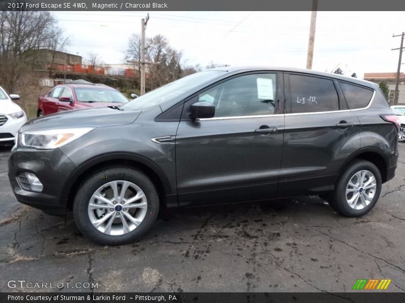 Magnetic / Charcoal Black 2017 Ford Escape SE 4WD