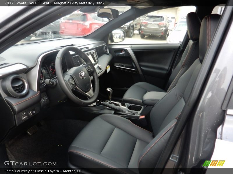  2017 RAV4 SE AWD Black Interior